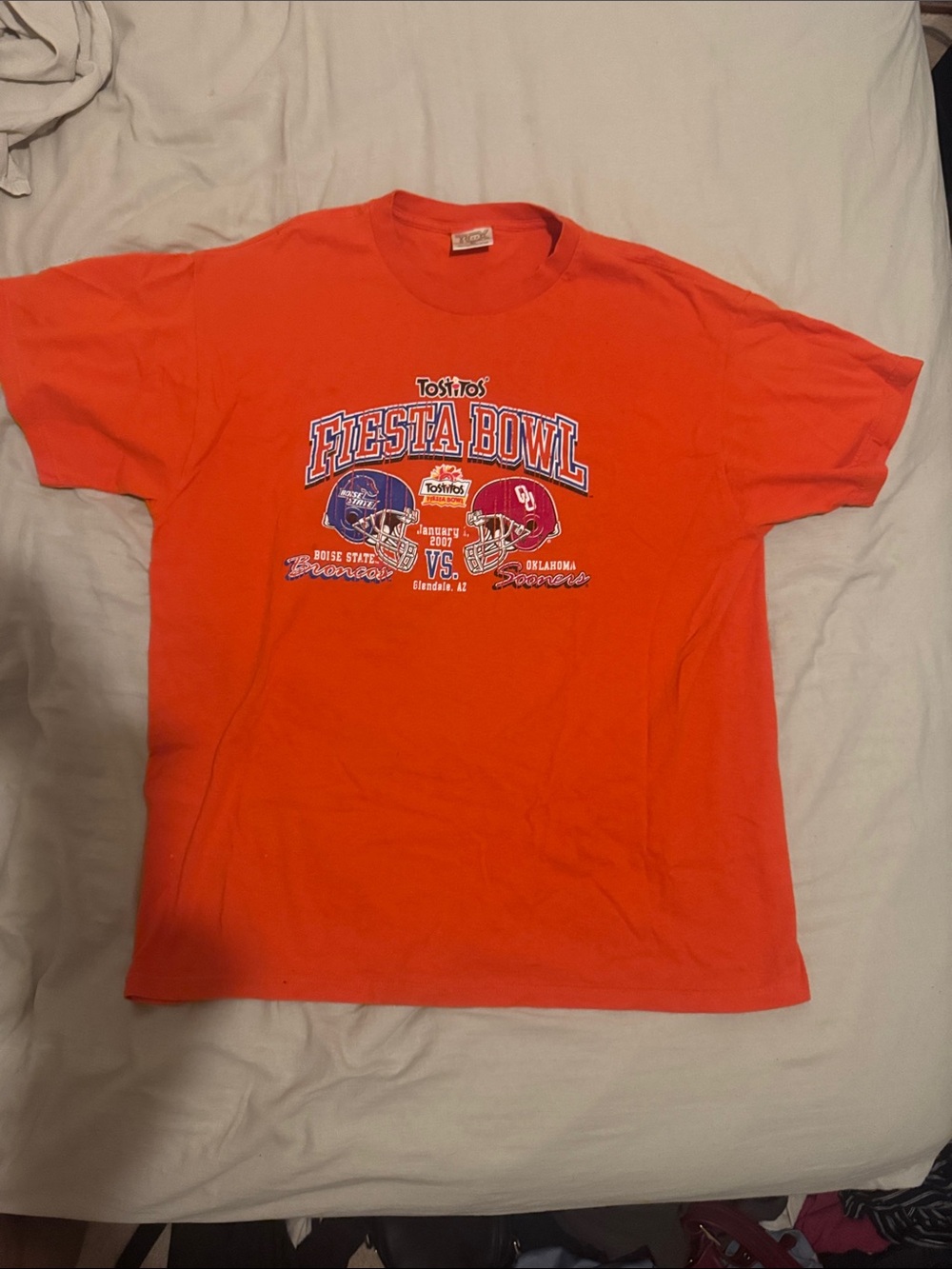 Fiesta Bowl Orange Graphic Tee 2007